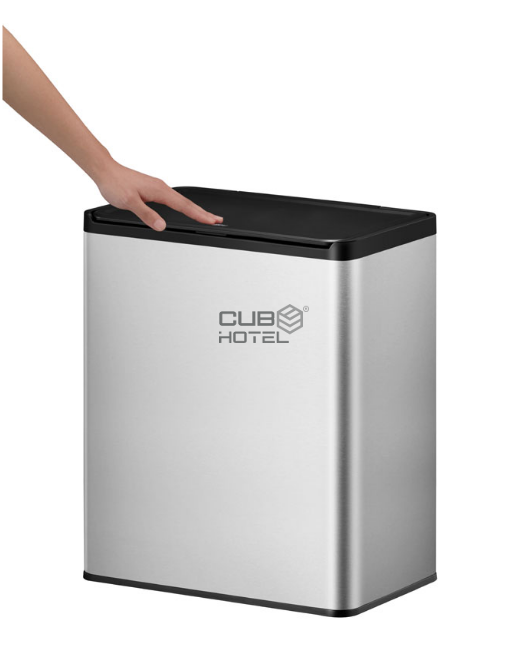 Balde Essential Touch 2x20L Inox Satinado